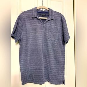Banana Republic Men's Blue Short Sleeve Polo XL #686